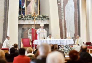 Predvodio biskup Komarica: Održana božićna misa u Banjaluci