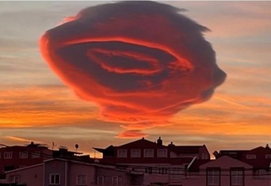 Oblak koji je oduševio cijeli svijet, podsjeća na NLO