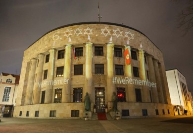 Palata Republike osvijetljena povodom Međunarodnog dana sjećanja na žrtve Holokausta