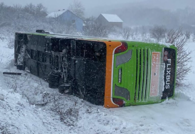 Nova nesreća u Hrvatskoj: Autobus se prevrnuo u blizni granice sa BiH