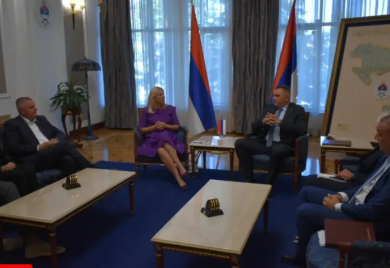 SNSD stigao prvi: Minić počeo konsultacije za sastav nove Vlade Republike Srpske