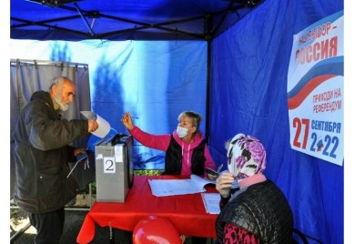 Referendum u Hersonskoj oblasti već validan, izlaznost preko 50 odsto
