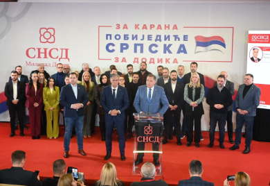 Tijesna pobjeda Siniše Karana upalila alarme u SNSD-u