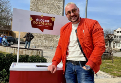 Influenser Jovan Jodžir Radulović predao kandidaturu za predsjednika Crne Gore