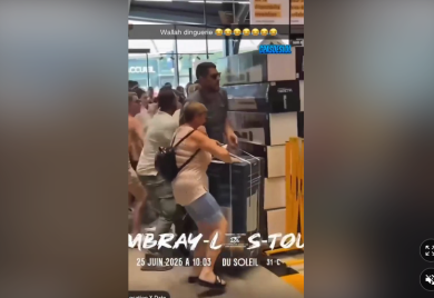 Haos u Francuskoj: Kupci se tuku za ventilatore, Parižani na prozorima prže jaja