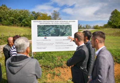 Počela izgradnja vodovodne mreže u banjalučkom naselju Gornja Piskavica