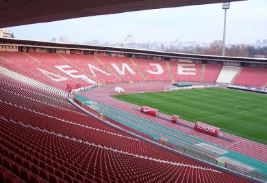 Crvena zvezda napada silovito, meč počinje u 21 čas na stadionu "Rajko Mitić"
