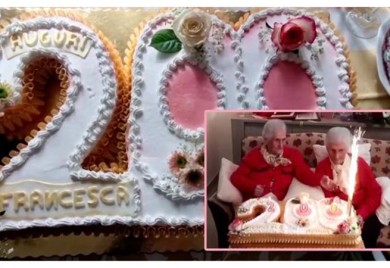 Italijanske sestre bliznakinje Frančeska i Marija Rikardi proslavljaju "200." rođendan (VIDEO)