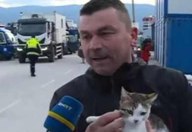 Maca Alejn koju su spasioci donijeli iz Turske dobila državljanstvo BiH (VIDEO)