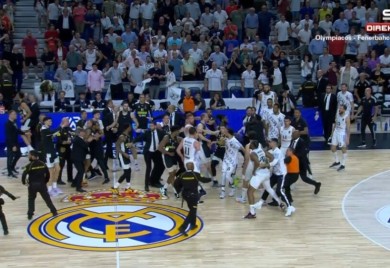 Oglasila se Evroliga nakon tuče košarkaša Partizana i Reala u Madridu
