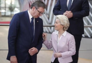 Ursula fon der Lajen sa Vučićem danas u Srbiji