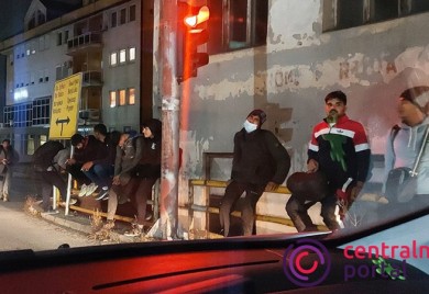 Migranti na ulicama Novog Grada