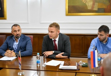 Stanivuković sa rukovodstvom BK „Slavija“: Grad spreman da pruži podršku
