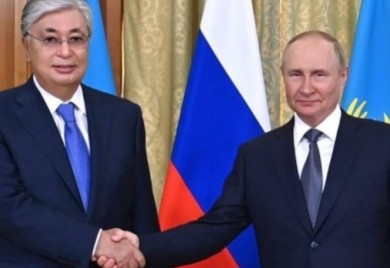 Prva posjeta inostranstvu nakon inauguracije: Tokajev sa Putinom