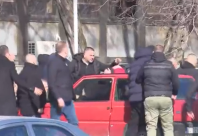 Tuče na lokalnim izborima u Srbiji