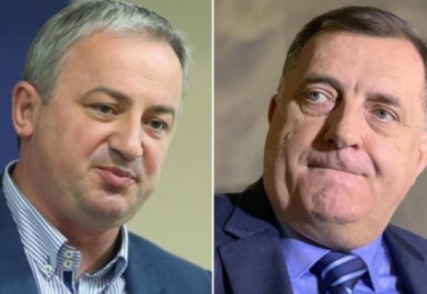 Dodik: Borenović glumi lažnog patriotu