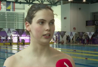 Lana Pudar plivala pred banjalučkom publikom