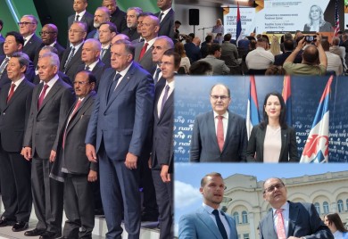Dvije politike u Srpskoj: Jedni organizuju međunarodne samite, drugi dovode Šmita