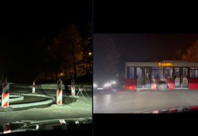 Nadrealan snimak kružnog toka u Beogradu: "Biće bolje kad se razgazi" (VIDEO)