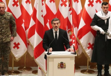 Novi gruzijski predsednik položio zakletvu, protest ispred predsedničke palate