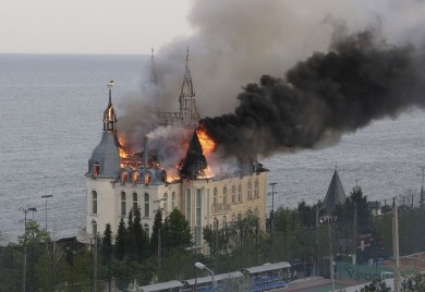 U ruskom bombardovanju Odese pogođen "Hari Poter zamak"