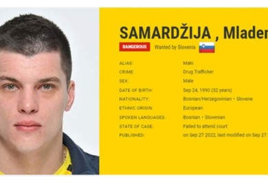 Na listi najtraženijih bjegunaca koje traži Europol nalaze se i državljani Bosne i Hercegovine
