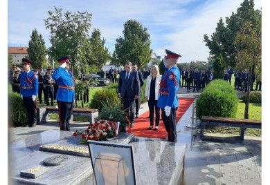 Godišnjice smrti Milana Јelića, vijence položili Cvijanović i Dodik