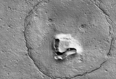 Formacija širine dva kilometra: Letjelica Nase snimila lice medvjeda na Marsu