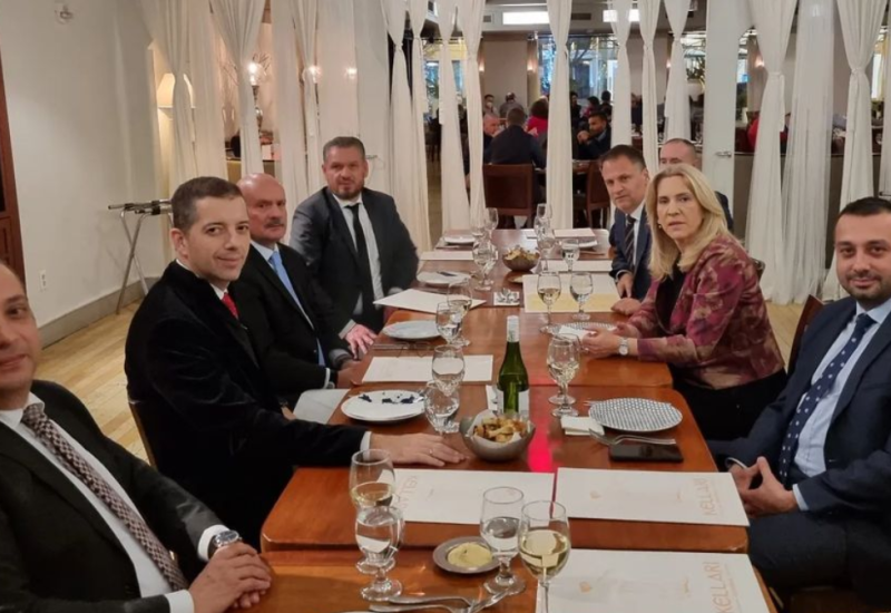 Ugodan, prijateljski razgovor: Cvijanovićeva u SAD sa ambasadorima iz regiona (FOTO)