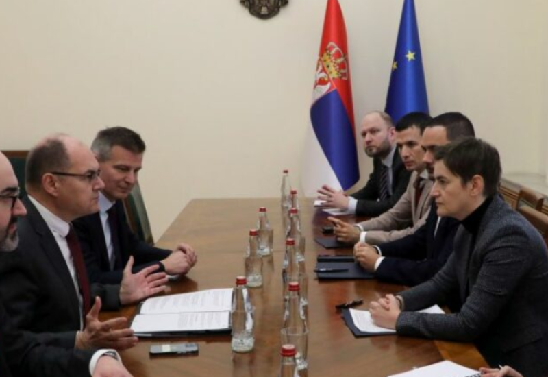 Brnabićeva se sastala sa Šmitom: Bezbjednost, stabilnost i ekonomski razvoj u interesu čitavog regiona