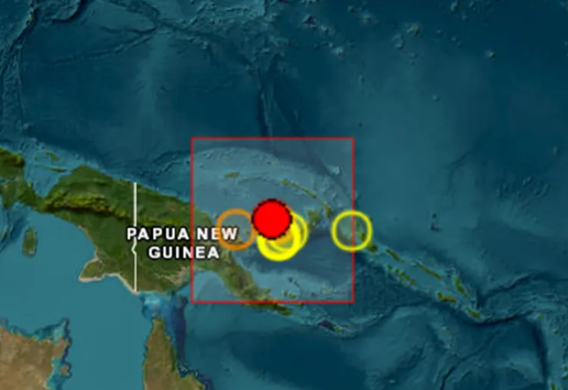 Snažan zemljotres kod Papue Nove Gvineje