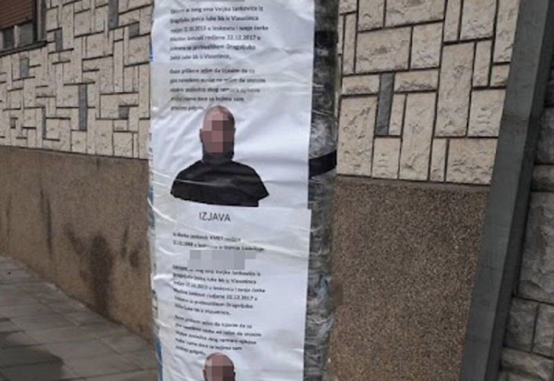 Otac se javno odrekao djece: Oblijepio plakate uznemirujućeg sadržaja