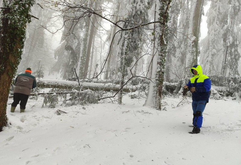 Na Kozari snijeg kao u Sibiru - apel posjetiocima da ne dolaze