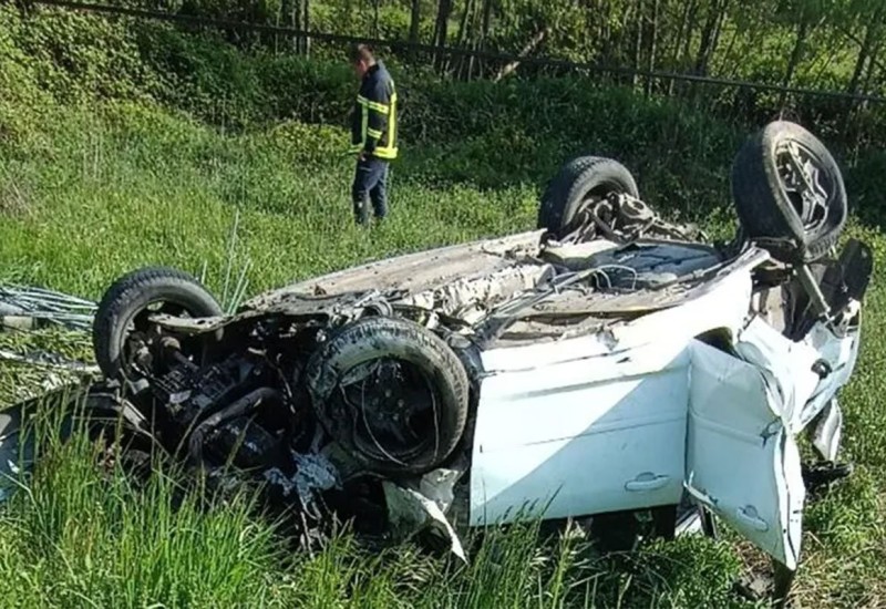 Nezgoda kod Stanara, vozač teško povrijeđen