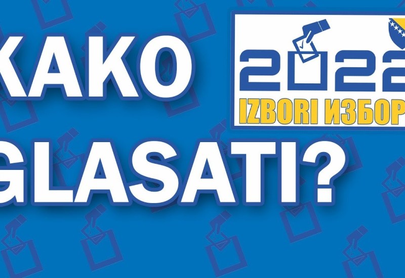 IZBORI 2022. GODINE: Pogledajte kako pravilno glasati