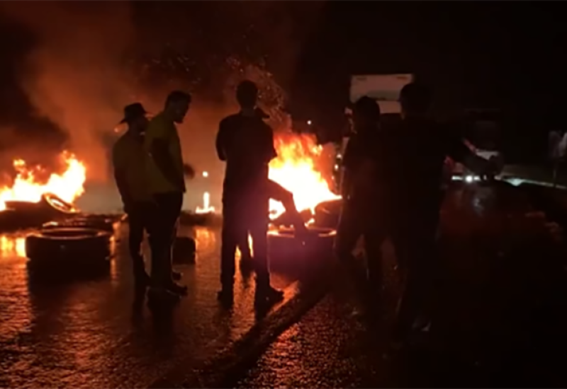 Kamiondžije blokiraju ceste zbog rezultata na izborima