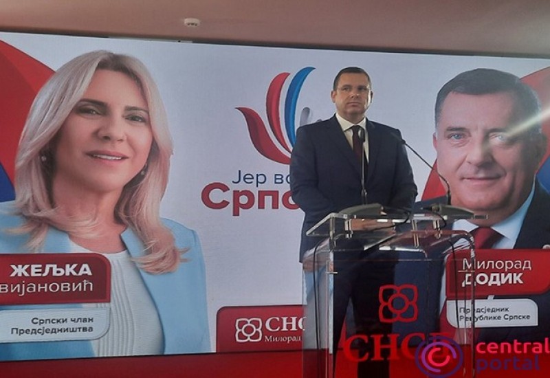 KOVAČEVIĆ: "Pričekaćemo još malo da se zvanično objavi da je Željka Cvijanović pobijedila"