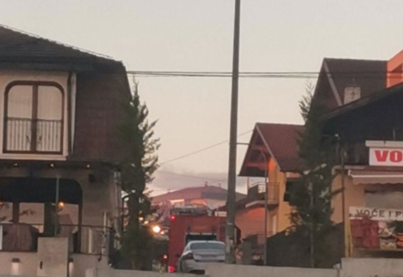 Gorio pomoćni objekat u banjalučkom naselju Petrićevac