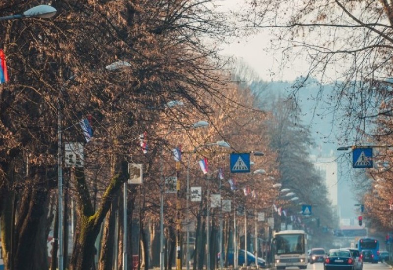 Pripreme za Dan Republike Srpske: Hiljadu zastava vijori se ulicama Banjaluke