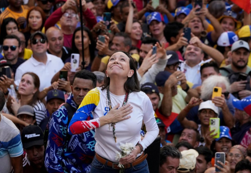 Marija Korina Mačado glavni potencijalni nasljednik svrgnutog Madura