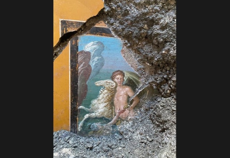 POTRESNA PRIČA: Arheolozi u Pompejima pronašli fresku koja pokazuje mitološkog brata i sestru