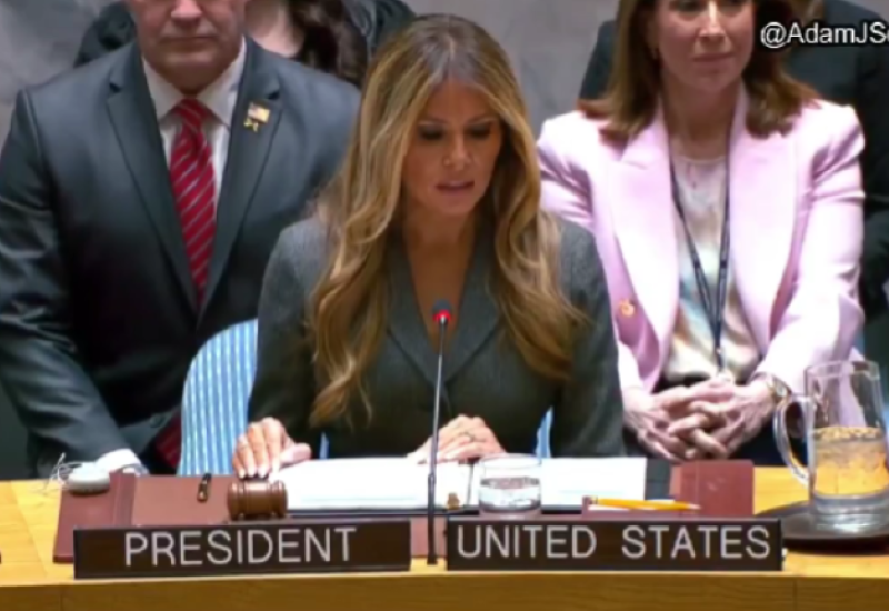 Melanija Tramp predsjedavala sjednicom Savjeta bezbjednosti UN o djeci u sukobima (VIDEO)