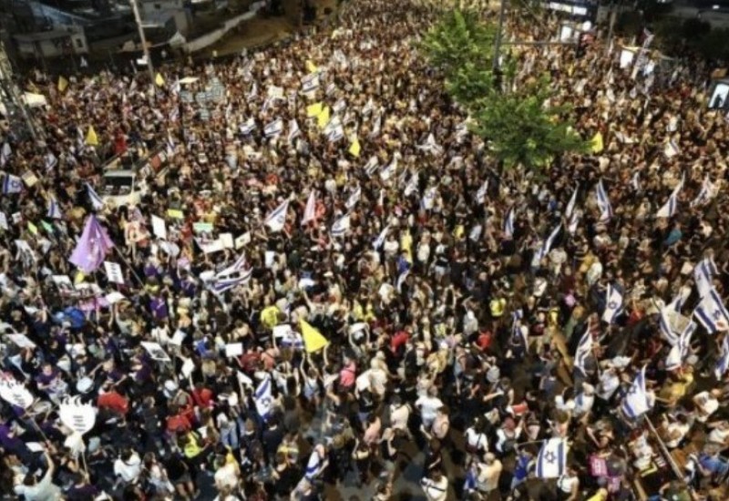 Četvrto veče protesta u Tel Avivu