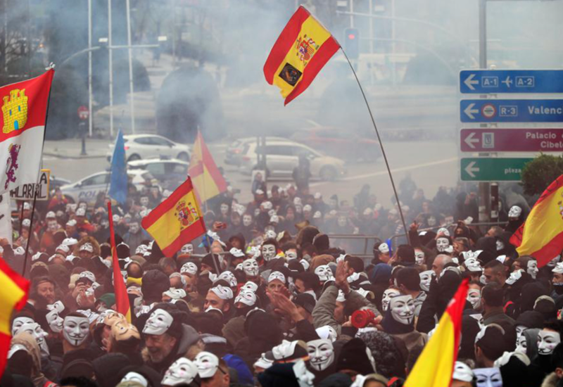 ŠPANIJA: Protesti demonstranata sa zahtjevom za povećanje plata