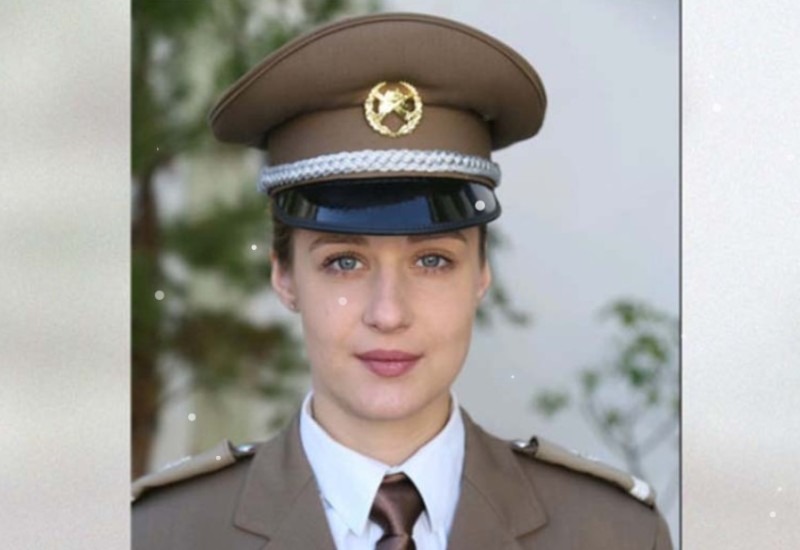 Banjalučanka jedini oficir OS BiH sa činom potporučnik