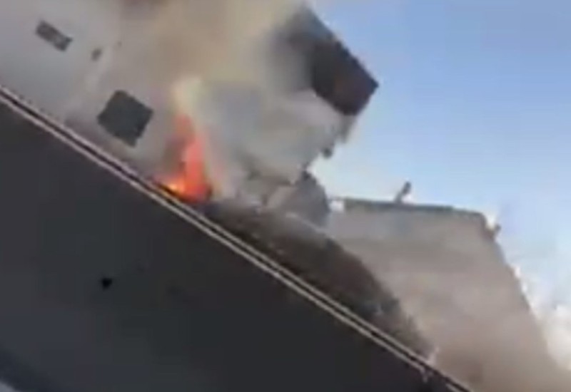 Zapalio se BMW na brzoj cesti Banjaluka – Klašnice (VIDEO)