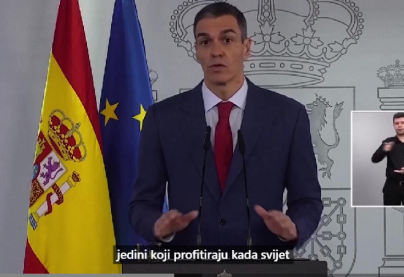 Sančez direktno odgovorio Trampu: Ponosniji smo nego ikad što smo Španci, nećemo biti saučesnici u nečemu što je loše