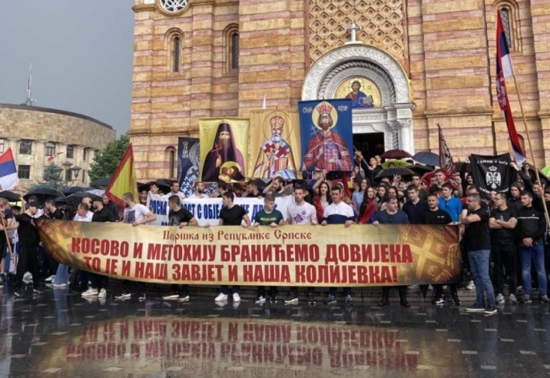 Služen moleban za Kosovo i Metohiju u Banjaluci