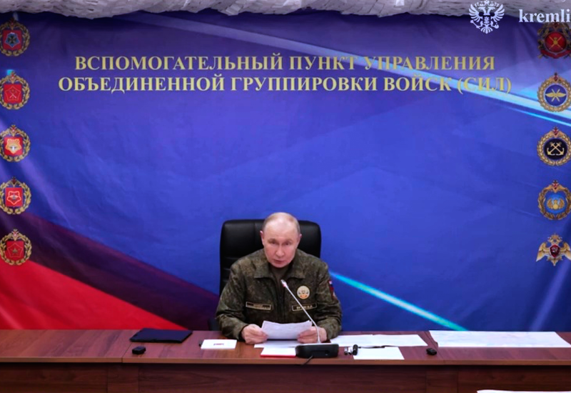 Putin: zauzimanje Konstantinovke važna etapa u uništavanju ukrajinskih snaga