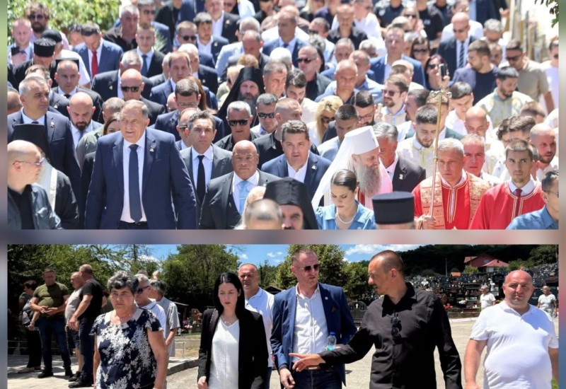 Otišla prije Dodikovog obraćanja: potez Trivićeve šokirao prisutne u Bratuncu